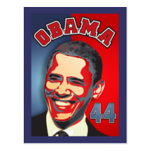 Inauguration Obama - quarante-quatrième président Carte Postale