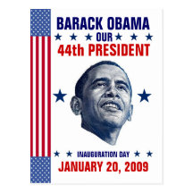 INAUGURATION POSTCARD