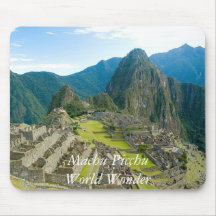Inca citadel of Machu Picchu, Cuzco - Peru Mousepads