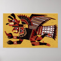'Inca Warrior' Print