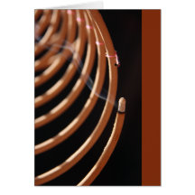 Incense Coil Note Card