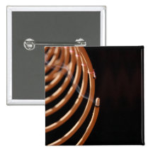 Incense Coil square Button