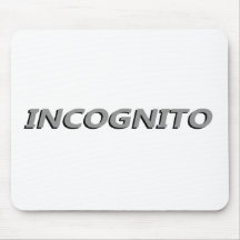 Incognito Mousepad