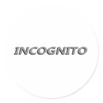 Incognito Stickers
