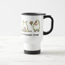 Inconsiderate Sheep Travel Mug