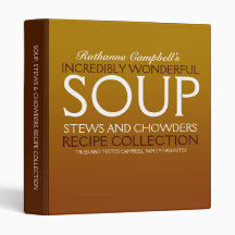 Incredibly Wonderful Soup Recipes Binders