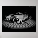 Incriminating obsession, poster print modern art