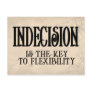 Indecision Post Card