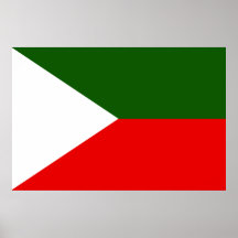 Indépendant du Cachemire, drapeau de l'Inde Posters