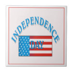Independence Day Ceramic Tile