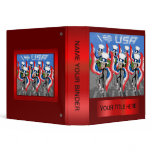 Independence Day Parade 3 Ring Binder