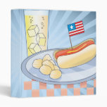 independence day picnic notebook vinyl binders