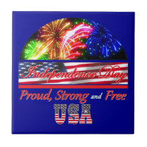 Independence Day Shirt tiles