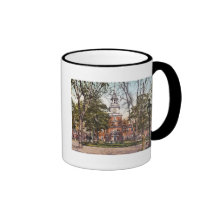 Independence Hall Philadelphia, PA 1900 Vintage Mugs