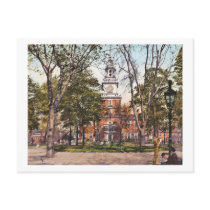 Independence Hall Philadelphia, PA 1900 Vintage Postcard