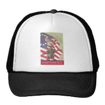 Independence Mouse Trucker Hats