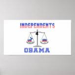 Independents 4 Obama Poster