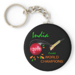 India 2011 ICC Cricket World Cup Champions Keychai Keychain