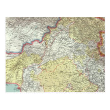 India and Afganistan Post Cards