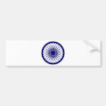India Ashoka Chakra Bumper Stickers