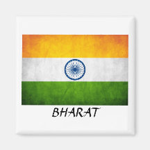 India "BHARAT" Fridge Magnets