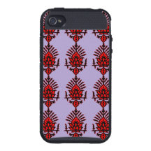 India Block Print iPhone 4/4S Cases