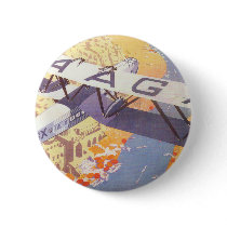 India by Imperial Airways Pinback Buttons