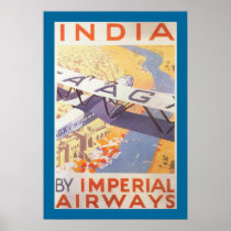 India by Imperial Airways Print