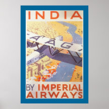 India by Imperial Airways Print