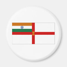 India Flag 2 Magnet