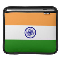 India Flag iPad Sleeves