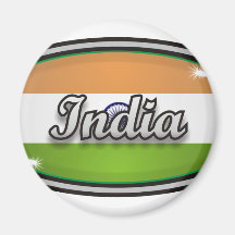 India Fridge Magnet