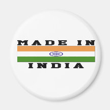 India Made In Designs Fridge Magnet