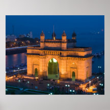 INDIA, Mumbai (Bombay): Gateway of India / Print