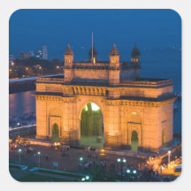 INDIA, Mumbai (Bombay): Gateway of India / Sticker