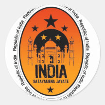 india sticker