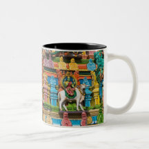 INDIA, Tamil Nadu, Chennai: Kapaleeshwarar Coffee Mugs