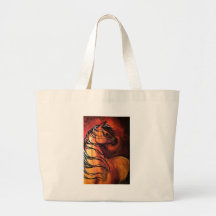 Indian Buckskin War Horse Canvas Bag