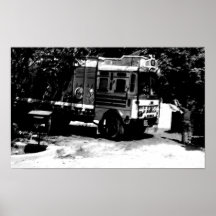 Indian Bus Print