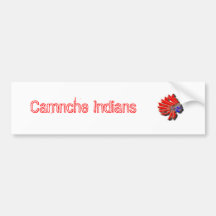 Indian, Camnche Indians Bumper Stickers