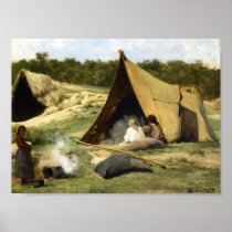 Indian Camp Print