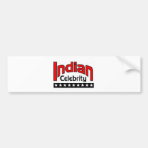 Indian Celebrity Bumper Stickers