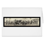 Indian Centennial Band Photo 1911 Greeting Card