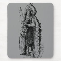 Indian Chief Mouse Pad