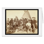 Indian Chiefs & US Officials SD 1891 Card