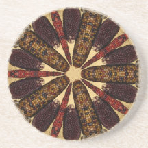 Indian Corn Star Coaster