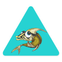 Indian Fish Sticker