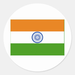 Indian Flag Stickers Zazzle Ca