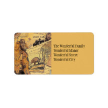 Indian Glories Address Label