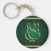 Indian God Ganesha - Keychain